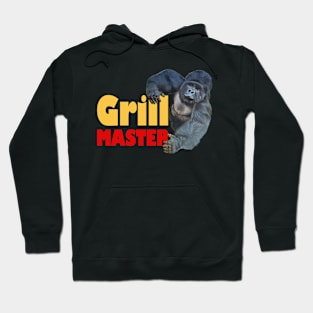 Strong Gorilla Grill Master Grill Party Summer Gift Hoodie